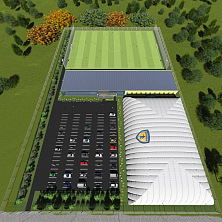 2 вариант планировки футбольного стадиона