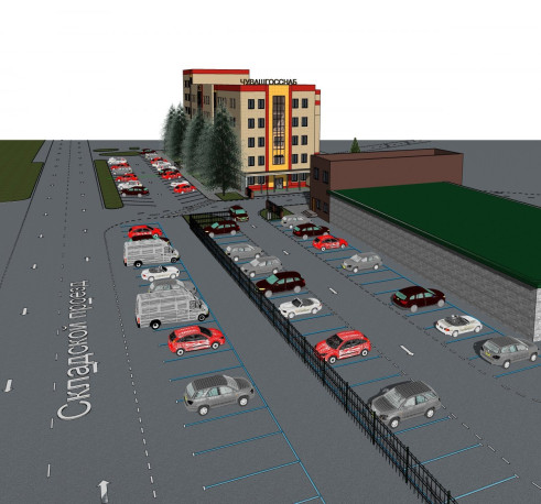 План реконструкции торгово-складского комплекса Чувашгосснаб