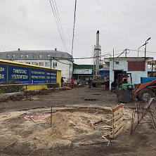 Начало строительных работ по возведению склада на территории комплекса "Чувашгосснаб"