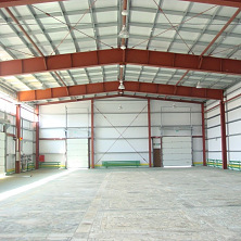 Склад площадью 1200 кв. м построен Строительной компанией ТАВ в 2012 году